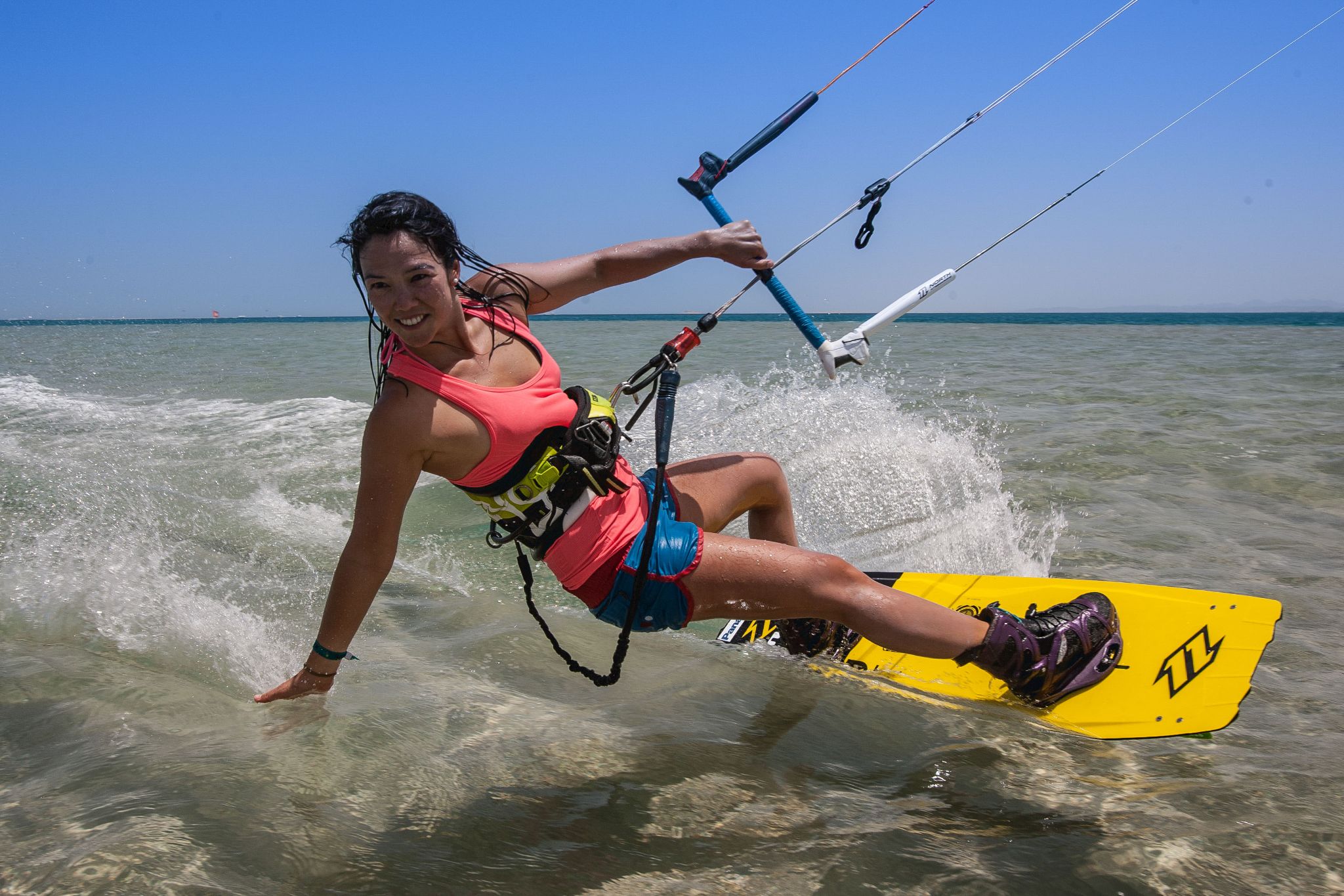 Sabrina Lutz, Kitesurferin